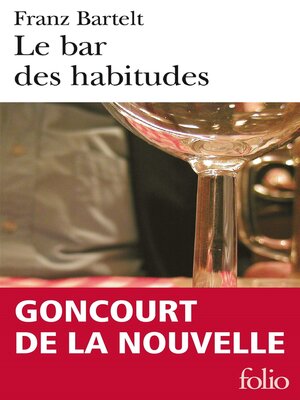 cover image of Le bar des habitudes